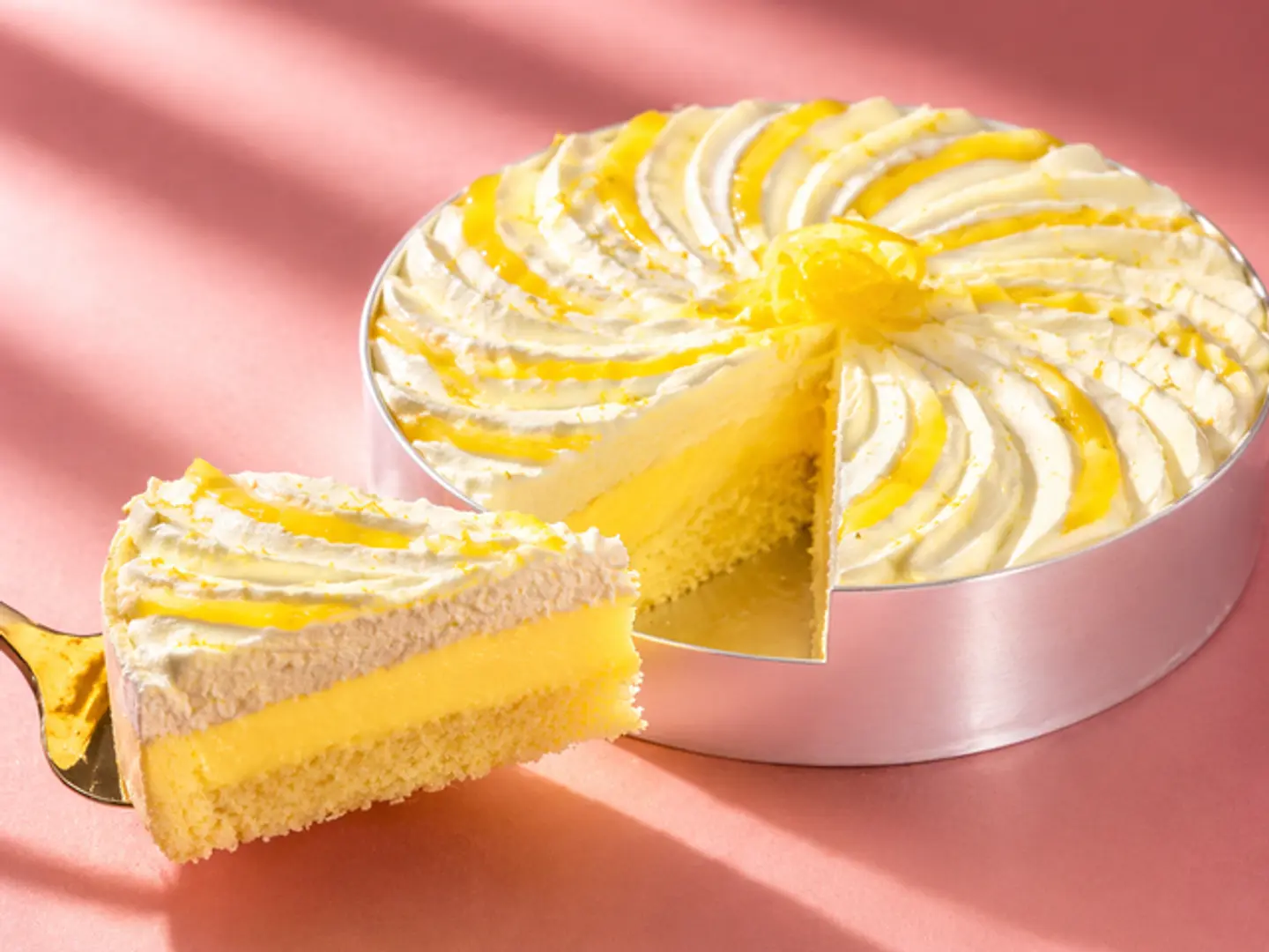 ترافل كيك ايسكريم ليمون