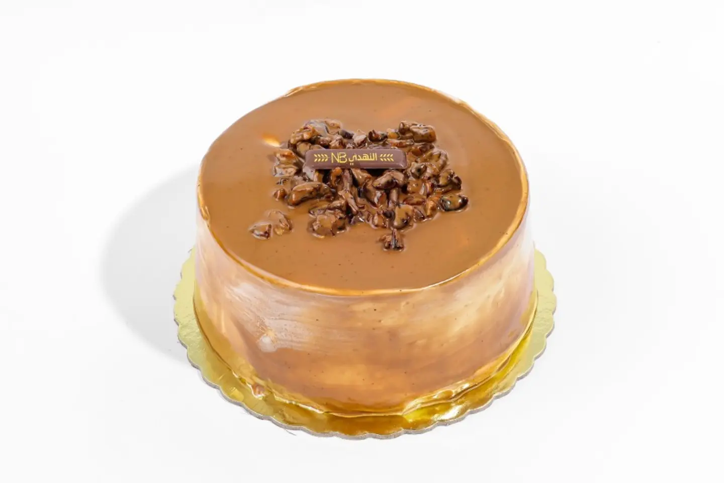 Small Caramel Biscuit Cake