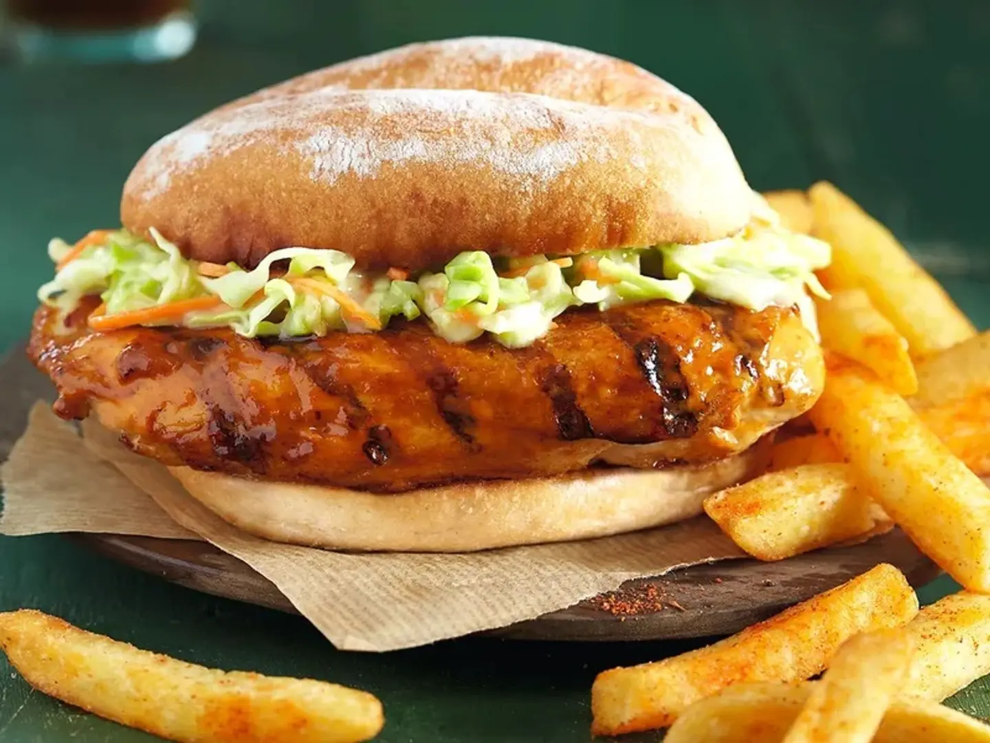 برجر ناندوكا تشويس مع طبق جانبي عادي واحد