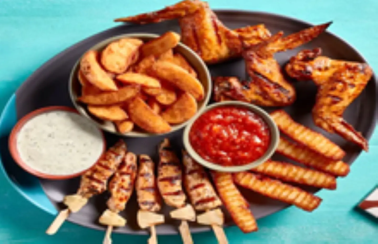 Chicken Appetizer Plate