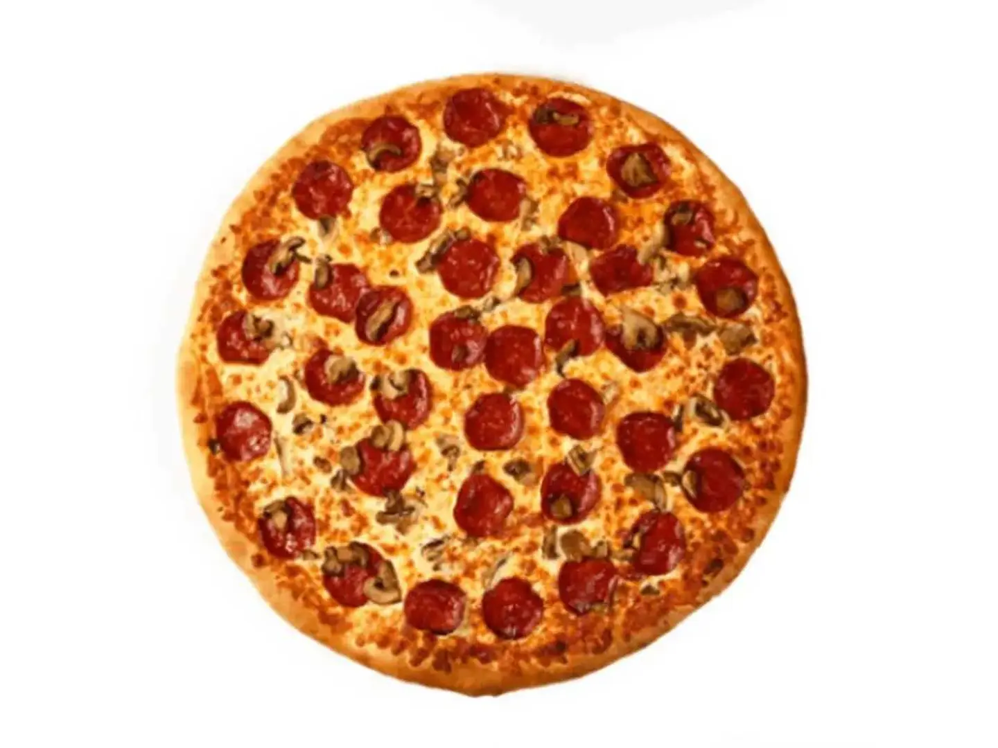 Pepproni Mushrooms Pizza Large