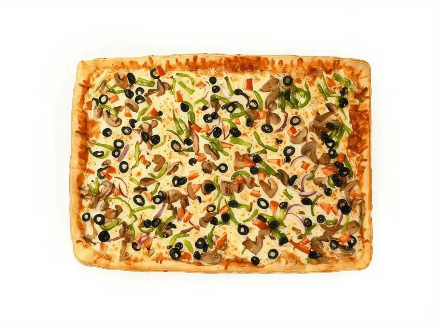 Sicillian Pizza Vegetarian