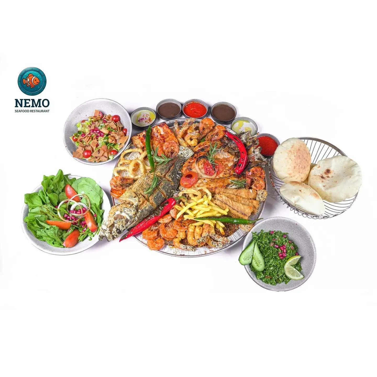 Medium Sea Bass Plate