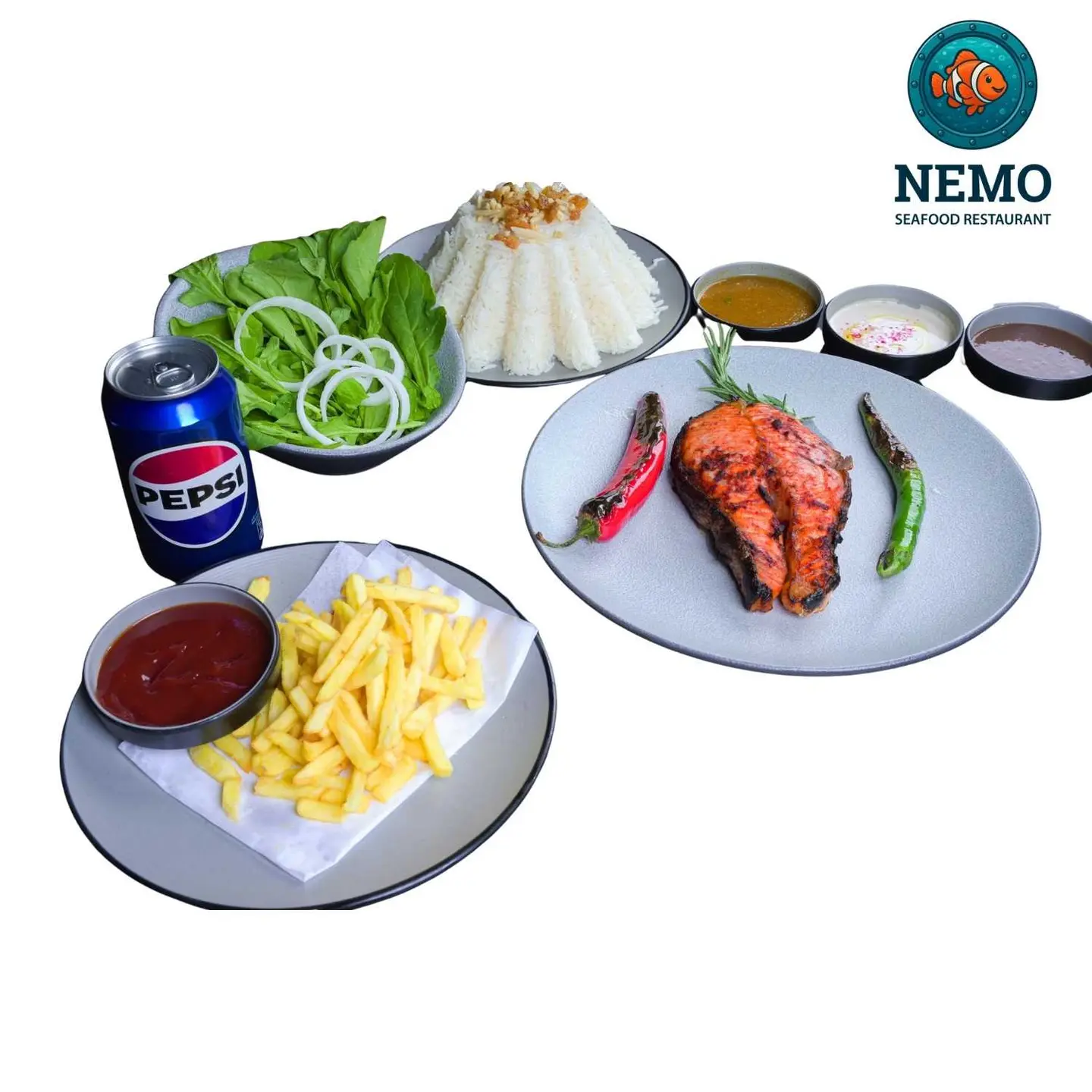 Tandoor Salmon Combo