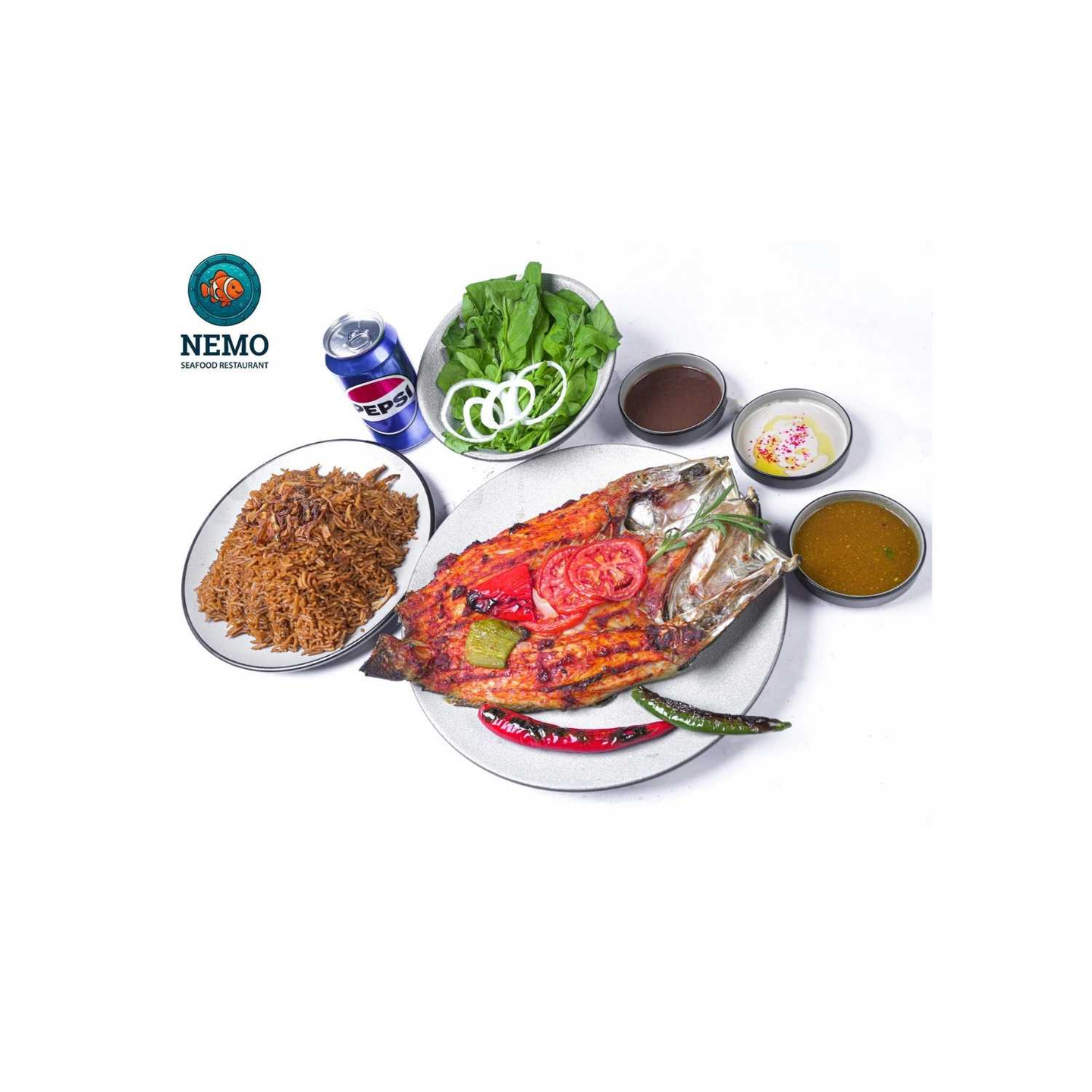 Grilled Seabass Combo