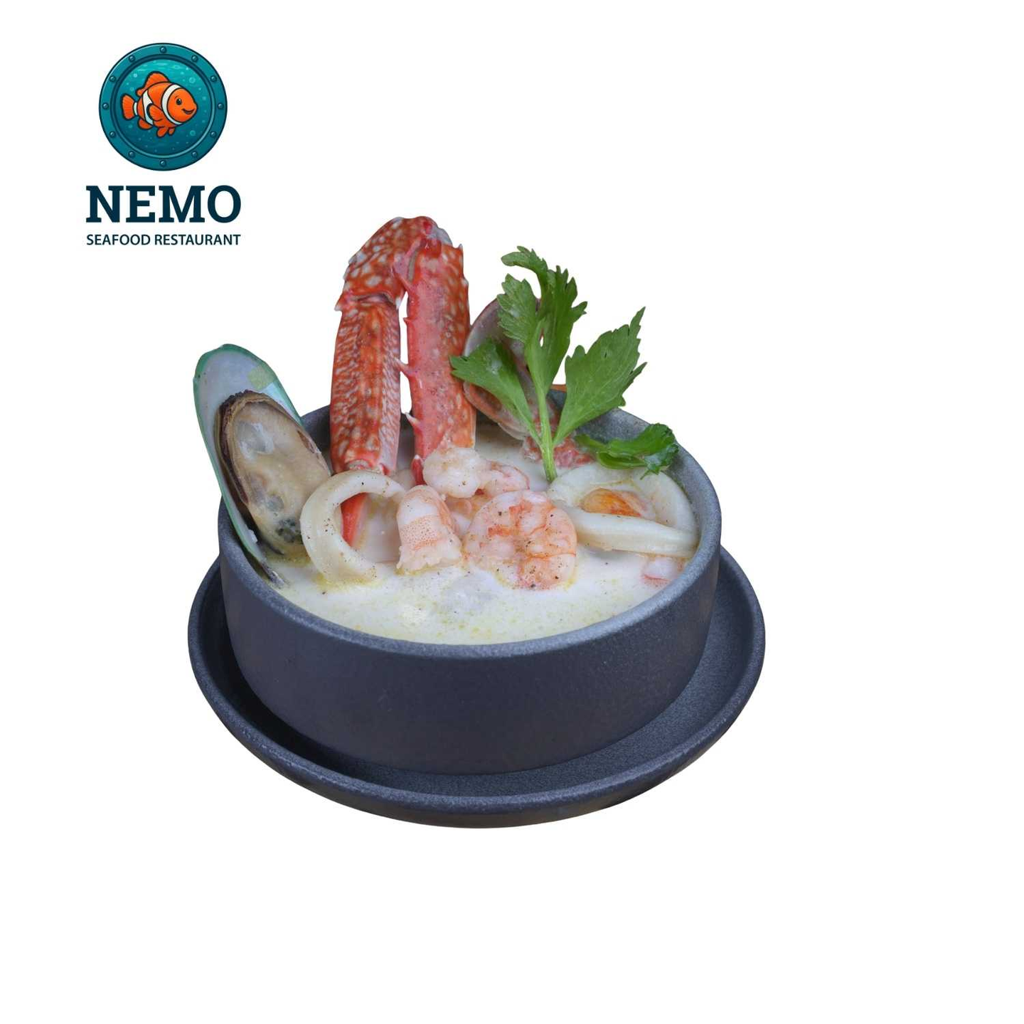 Seafood Soup White Sauce