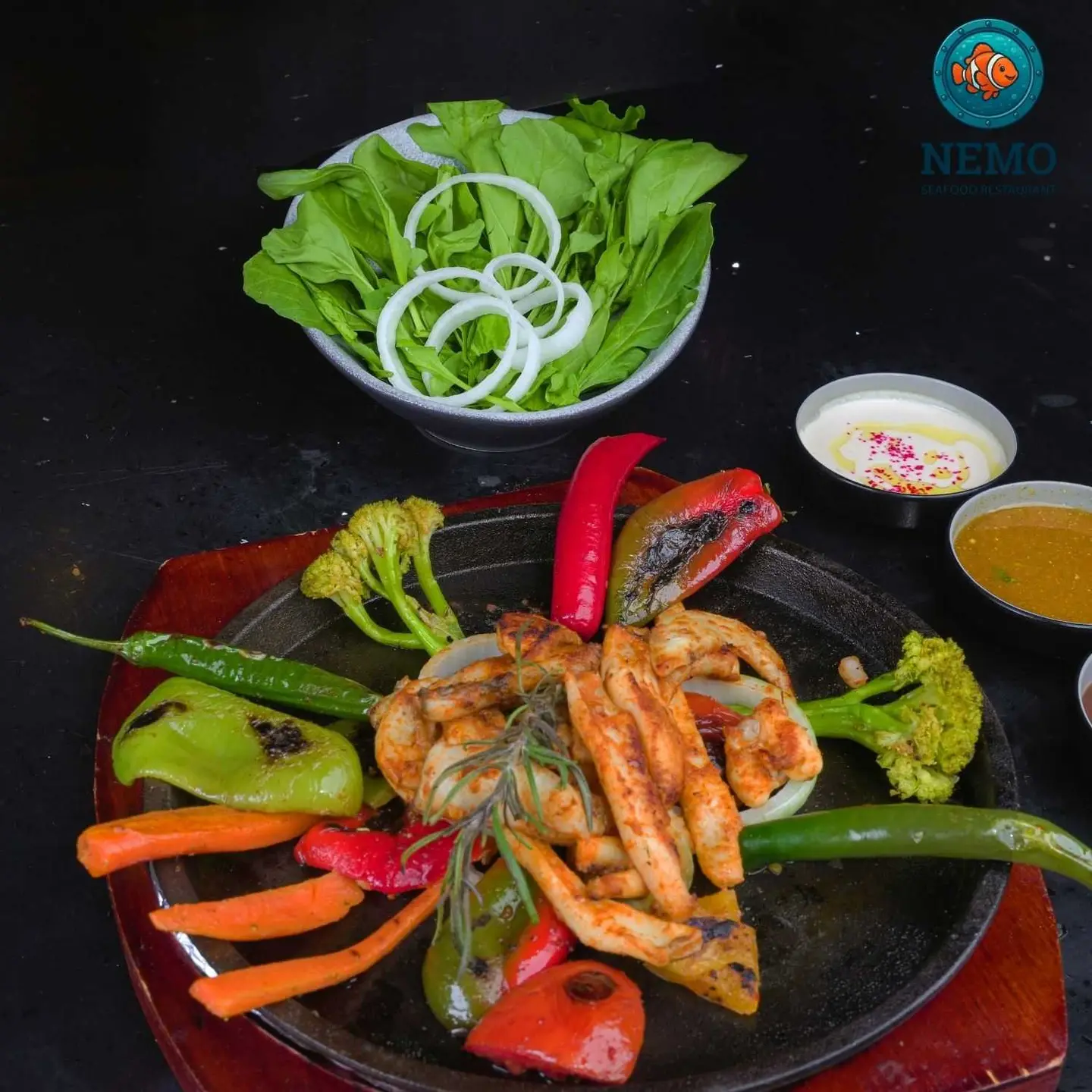 Squid Fajitas