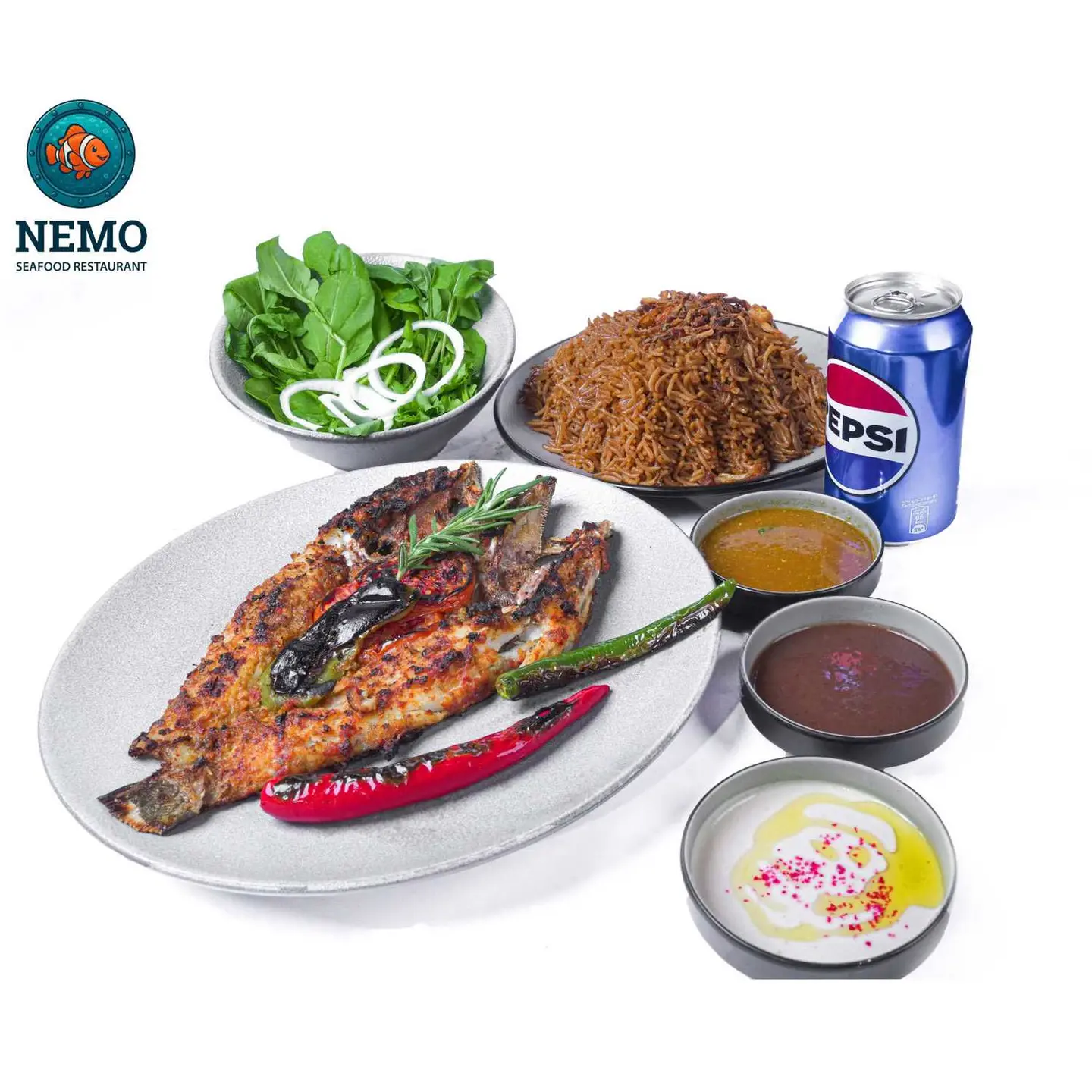 Tandoori Grouper Combo