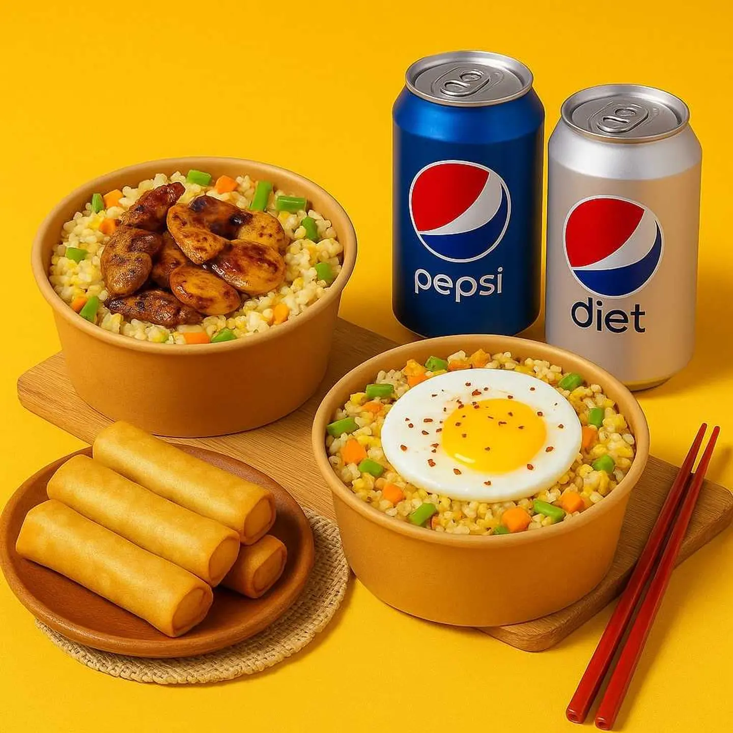 Fried Rice Combo For 2