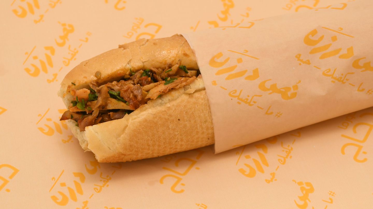 Chickens Shawarma Sandwich