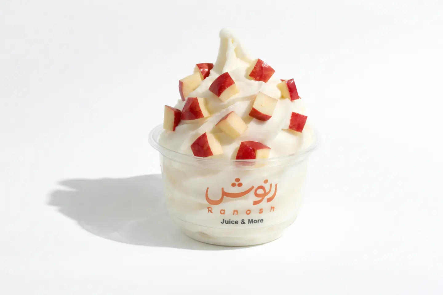 آيس كريم بنكهة التفاح