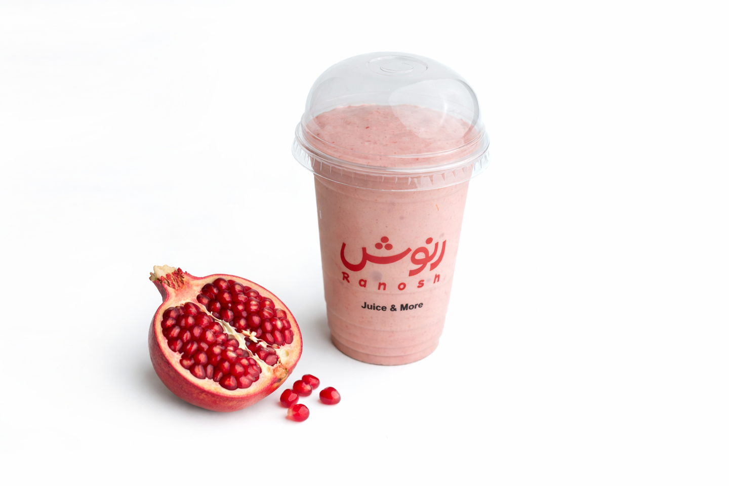 ميلك شيك الرمان