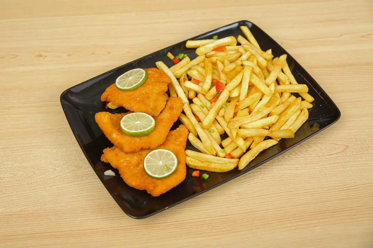 Chicken Pane With Rice