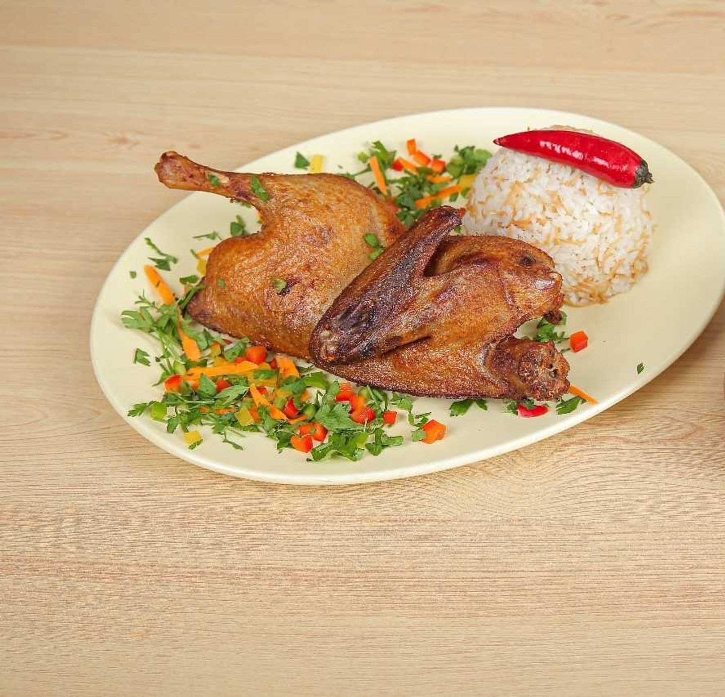 Half Duck Rice