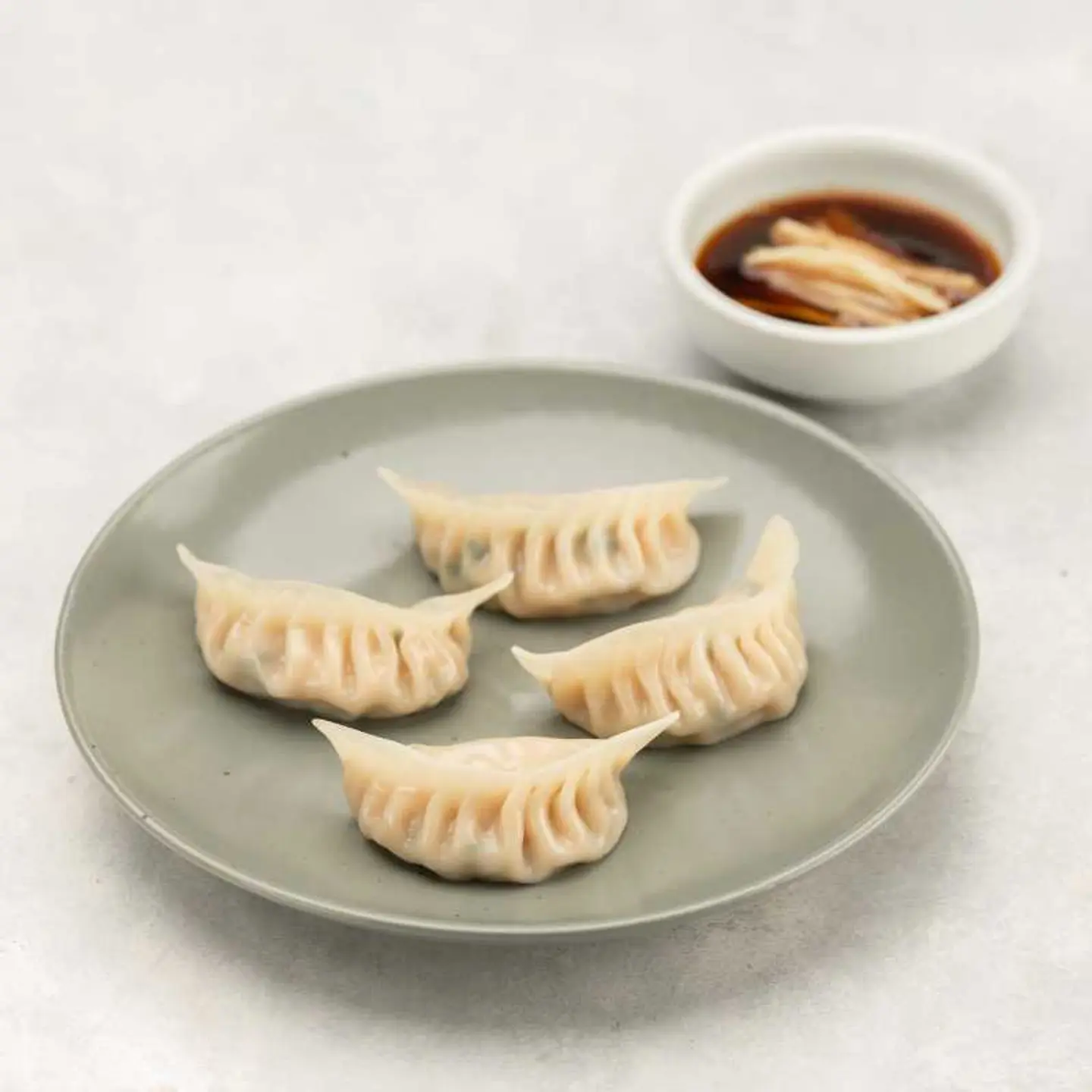 Chicken And Chinese Cabbage Dumplings 6 Pieces (Steamed/Panfried)