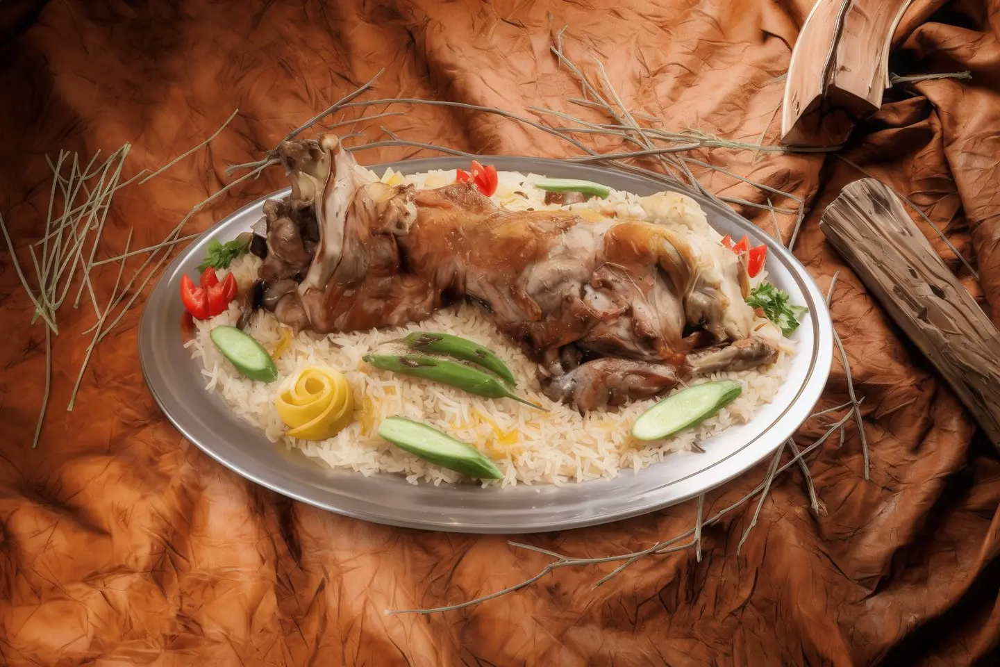 Medium Tihami Haneeth Stuffed Lamp