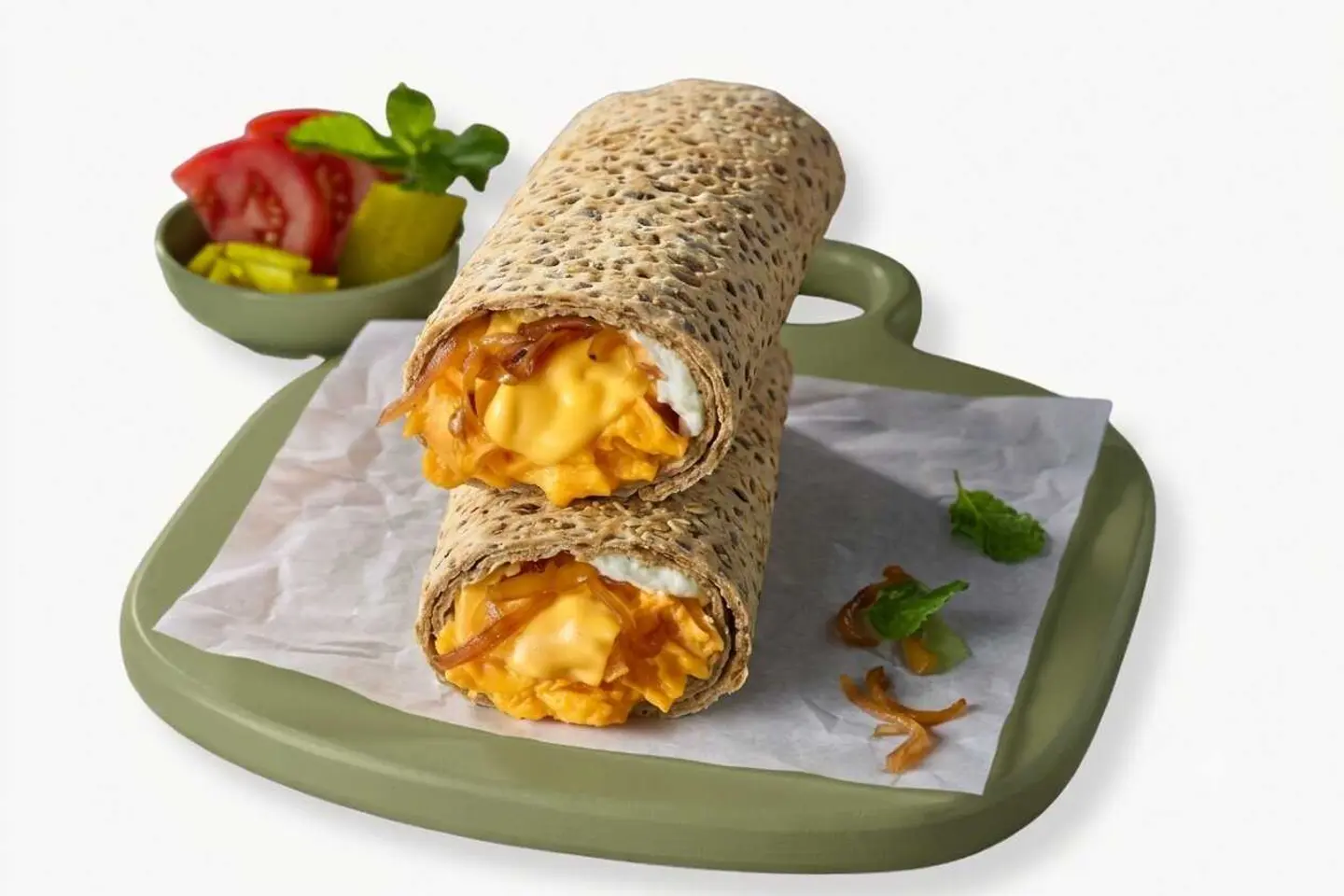 Egg & Cheese Wrap In Protein Dough