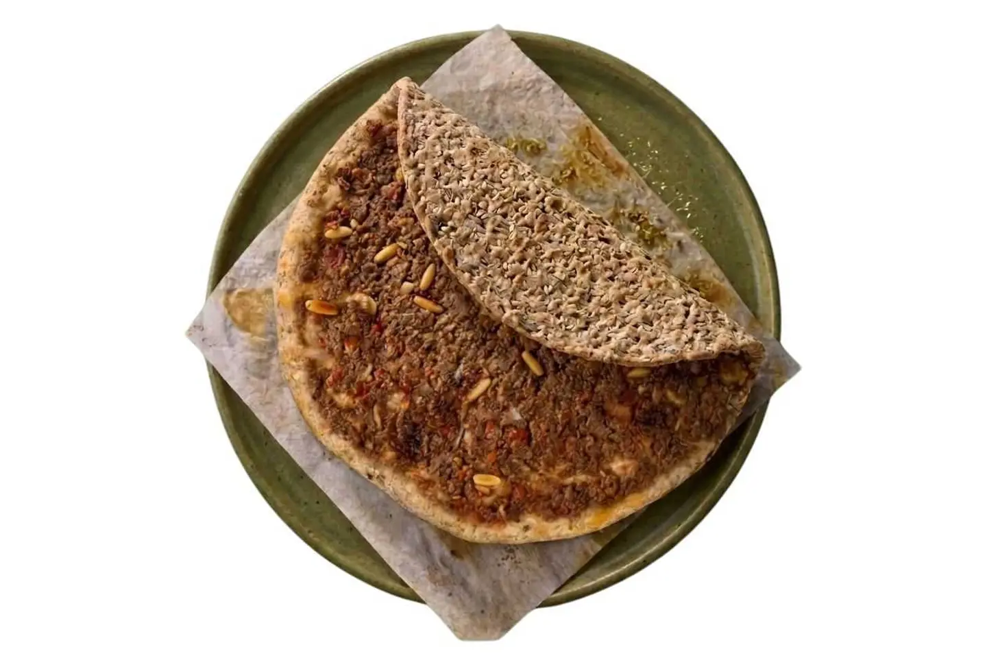 Lahm Bil Ajine Manakeesh In Protein Dough