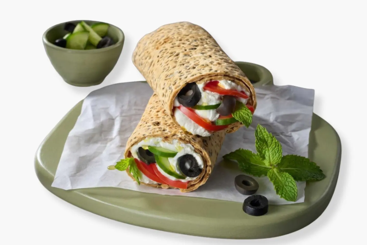 Low Cal Labneh Arous In Protein Dough