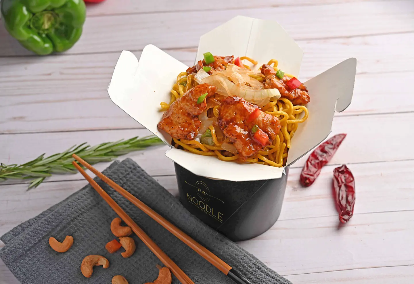Buy Any Noodles Chicken And Get Spring Rolls For Free