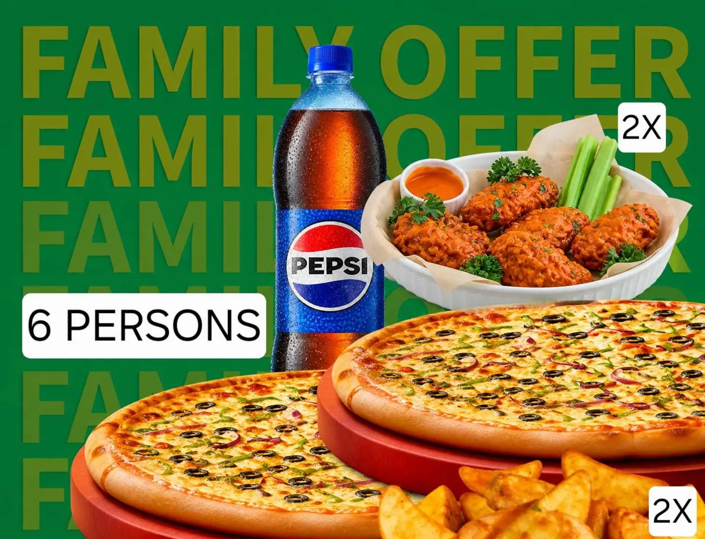 Big Saver Offer For 6 Persons