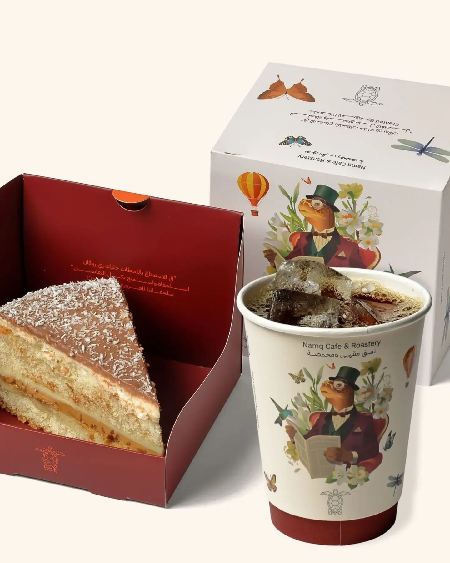 Coffee Day With Coconut Cake