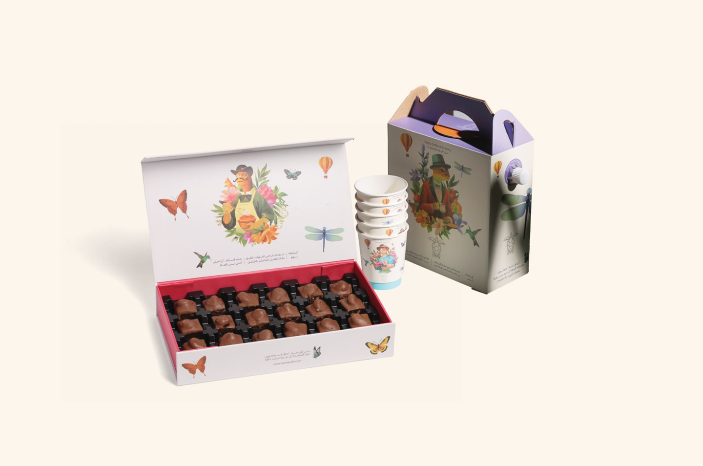 قهوة اليوم + صندوق براونيز