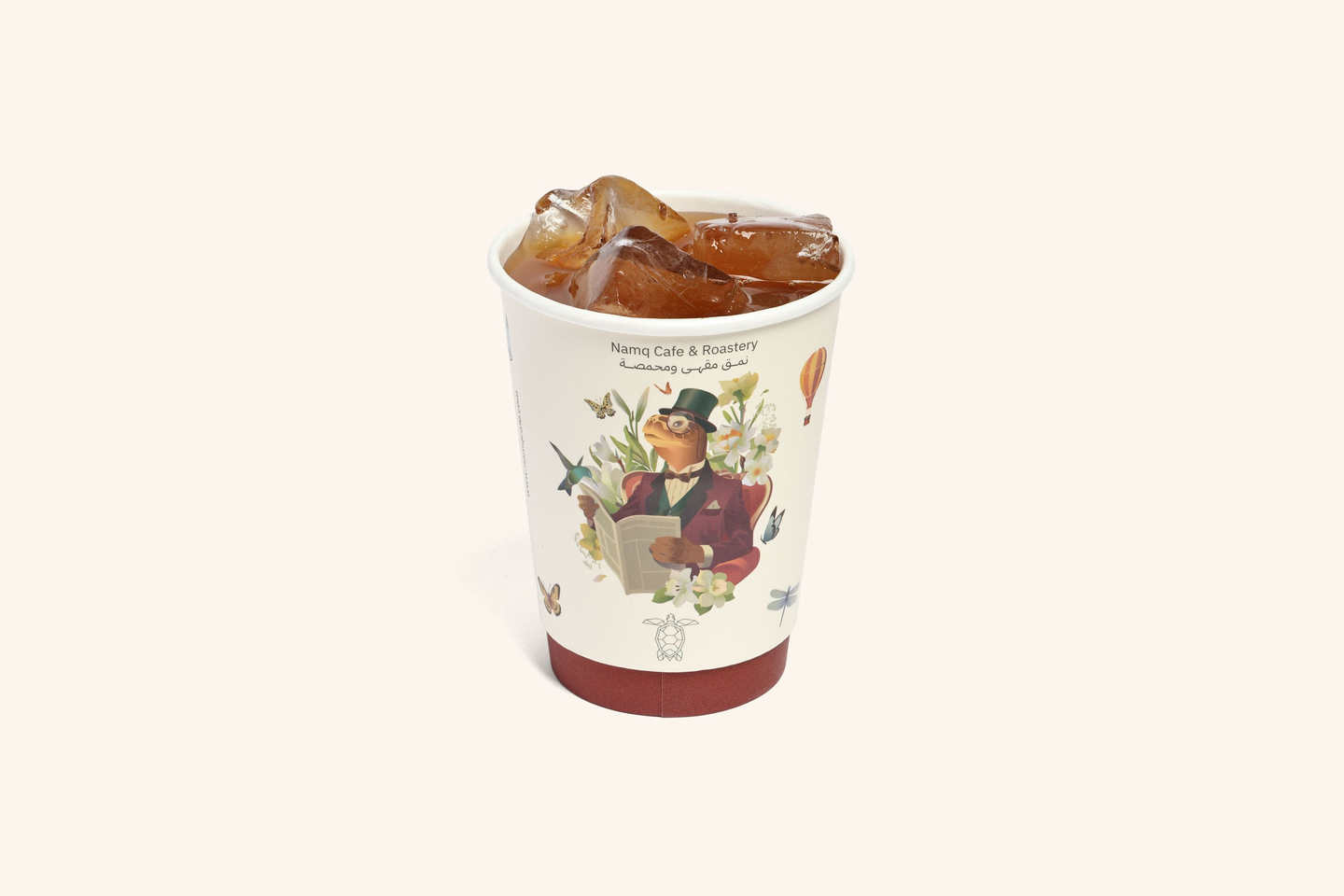 شاي مثلج خوخ