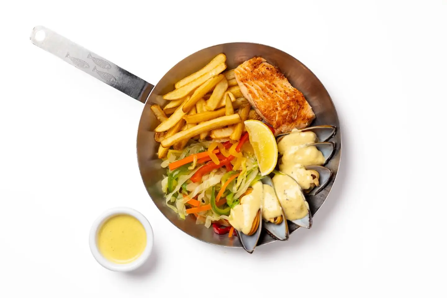 Salmon And Mussels