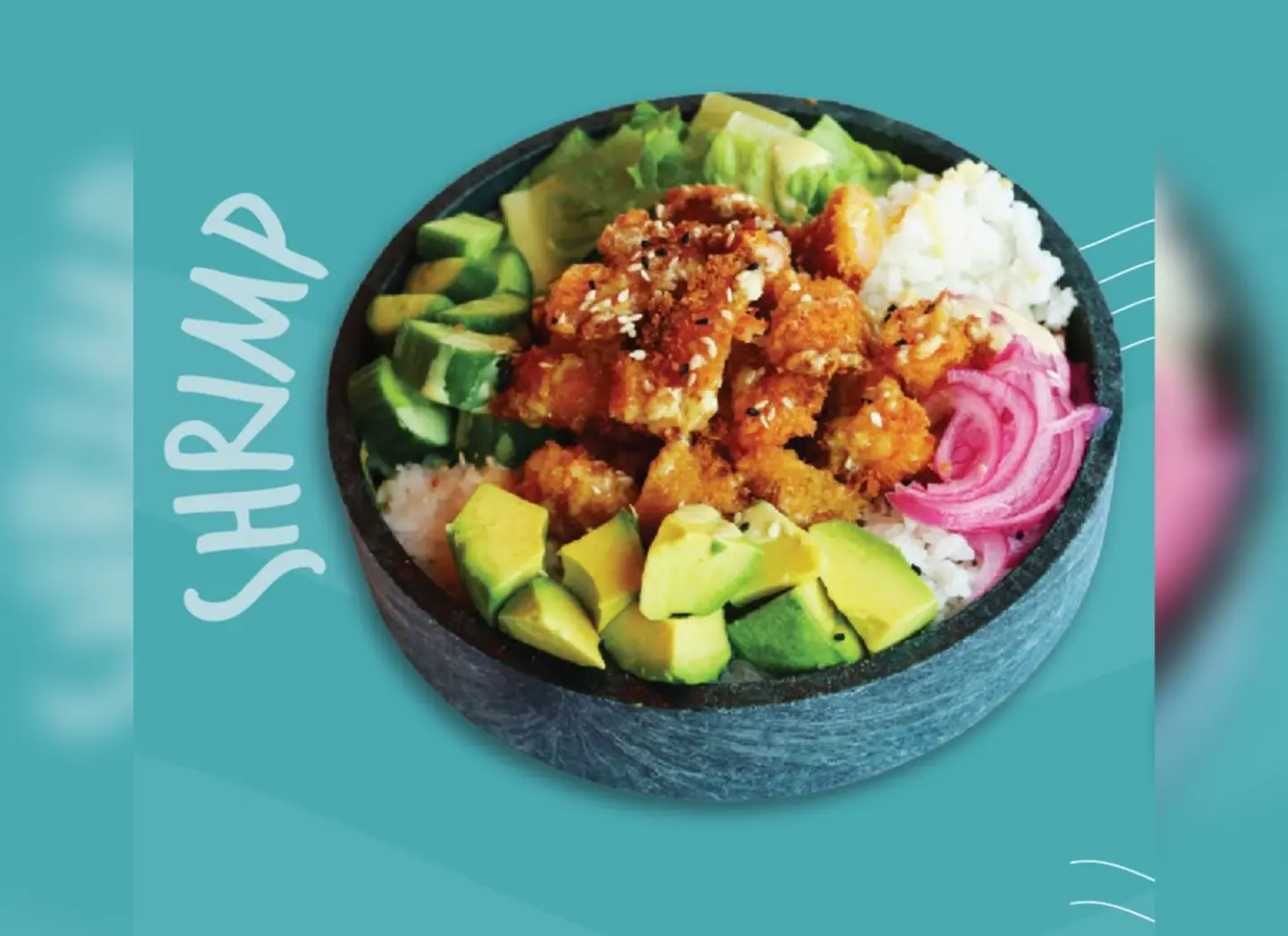 Prawn Poke Bowl