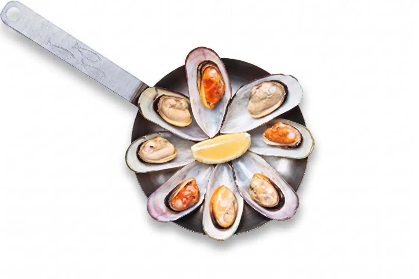 Lemon Garlic Mussels 8 Pcs
