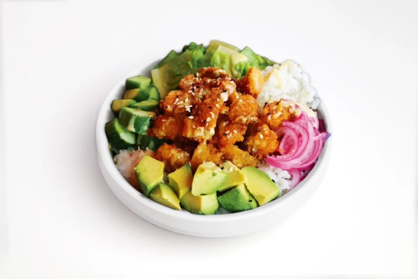 Prawn Poke Bowl