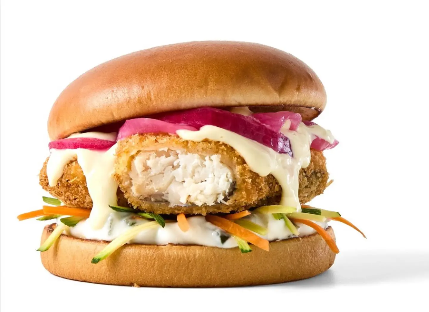 Fried Fish Burger
