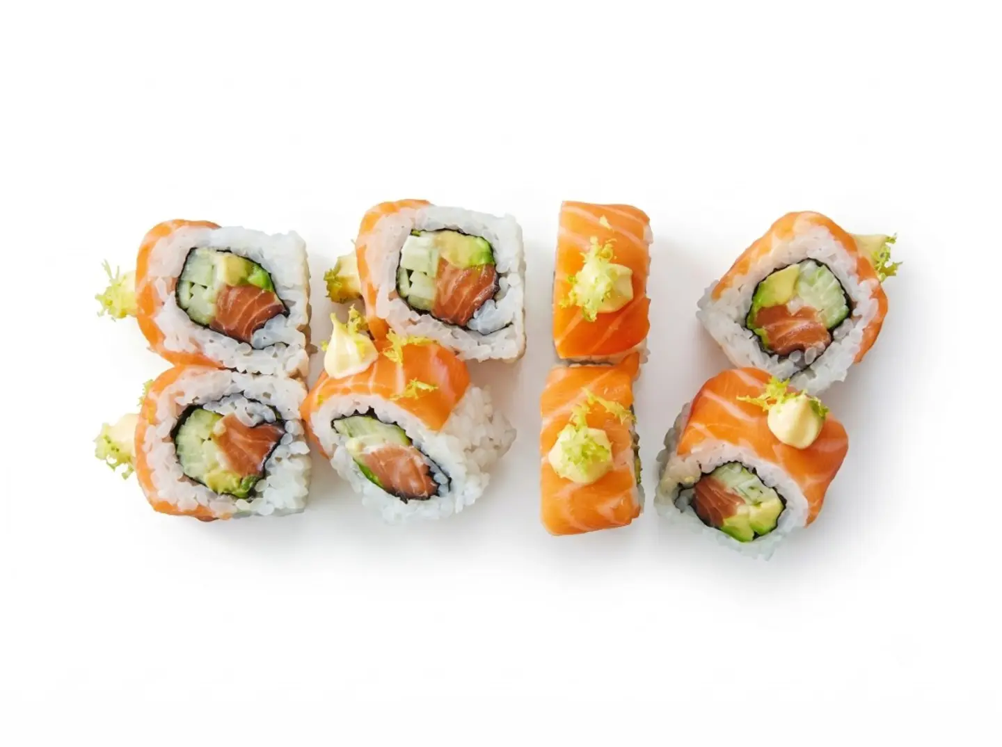 California Roll Salmon 4 Pcs