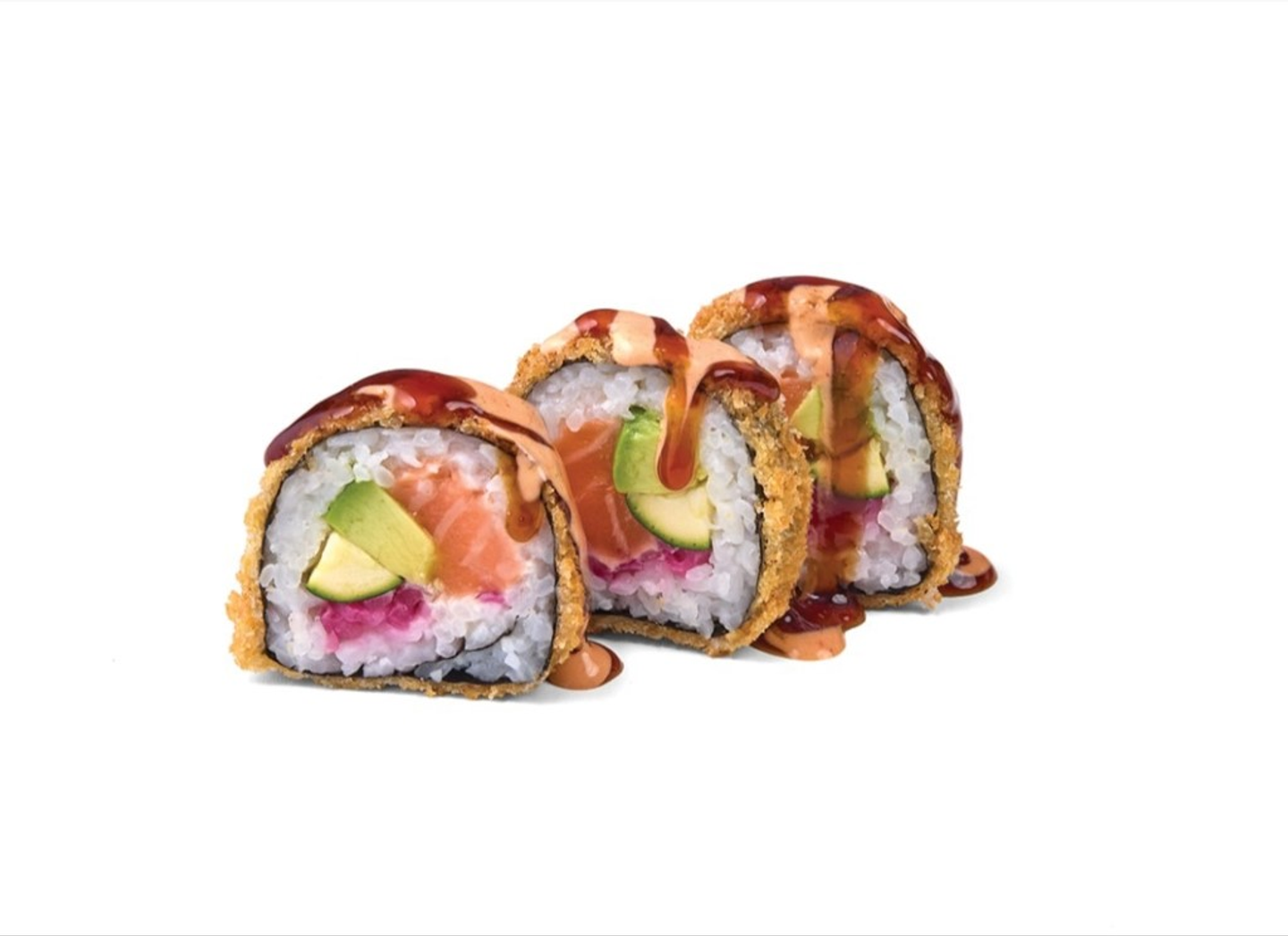 Saucy Panko Salmon Futomaki
