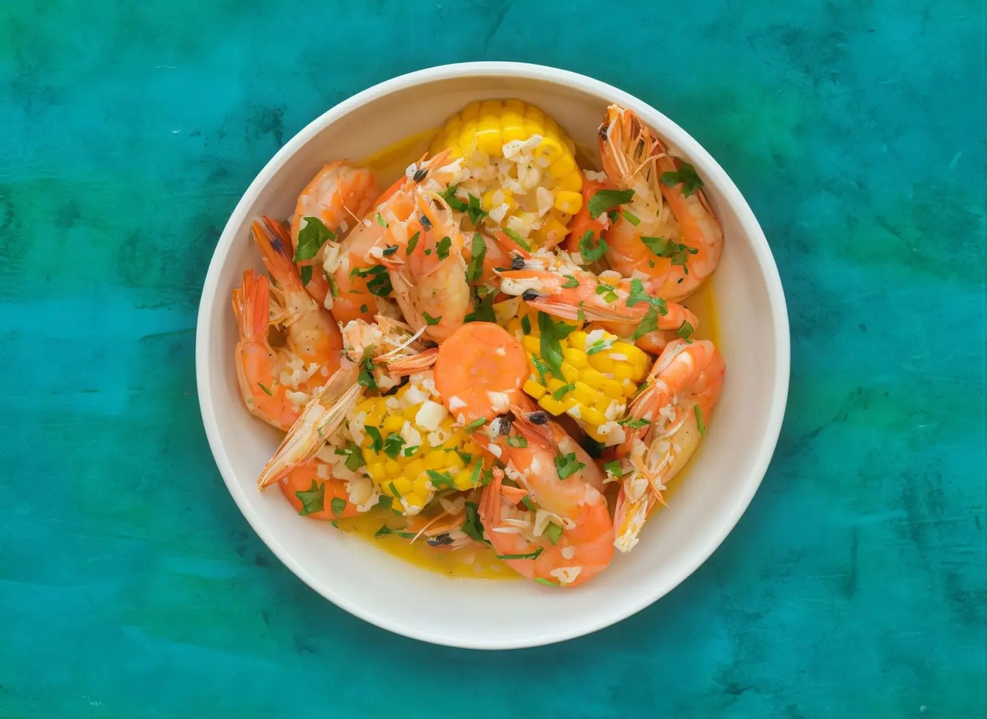 Lemon Shrimp Bowl