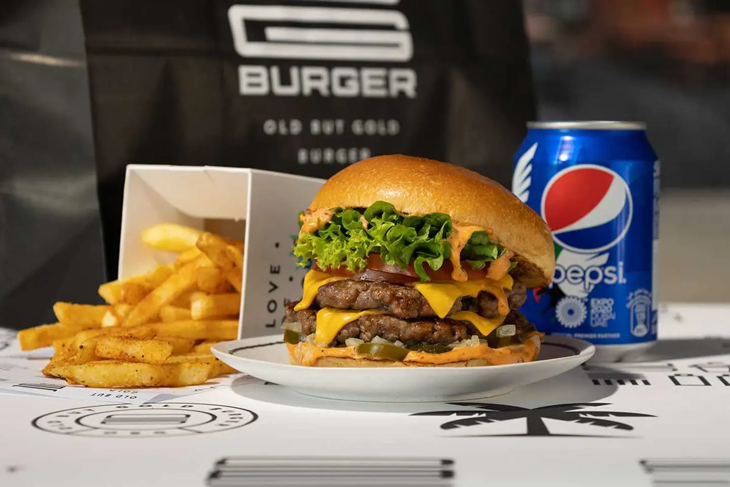 The Og Cheese Burger Meal