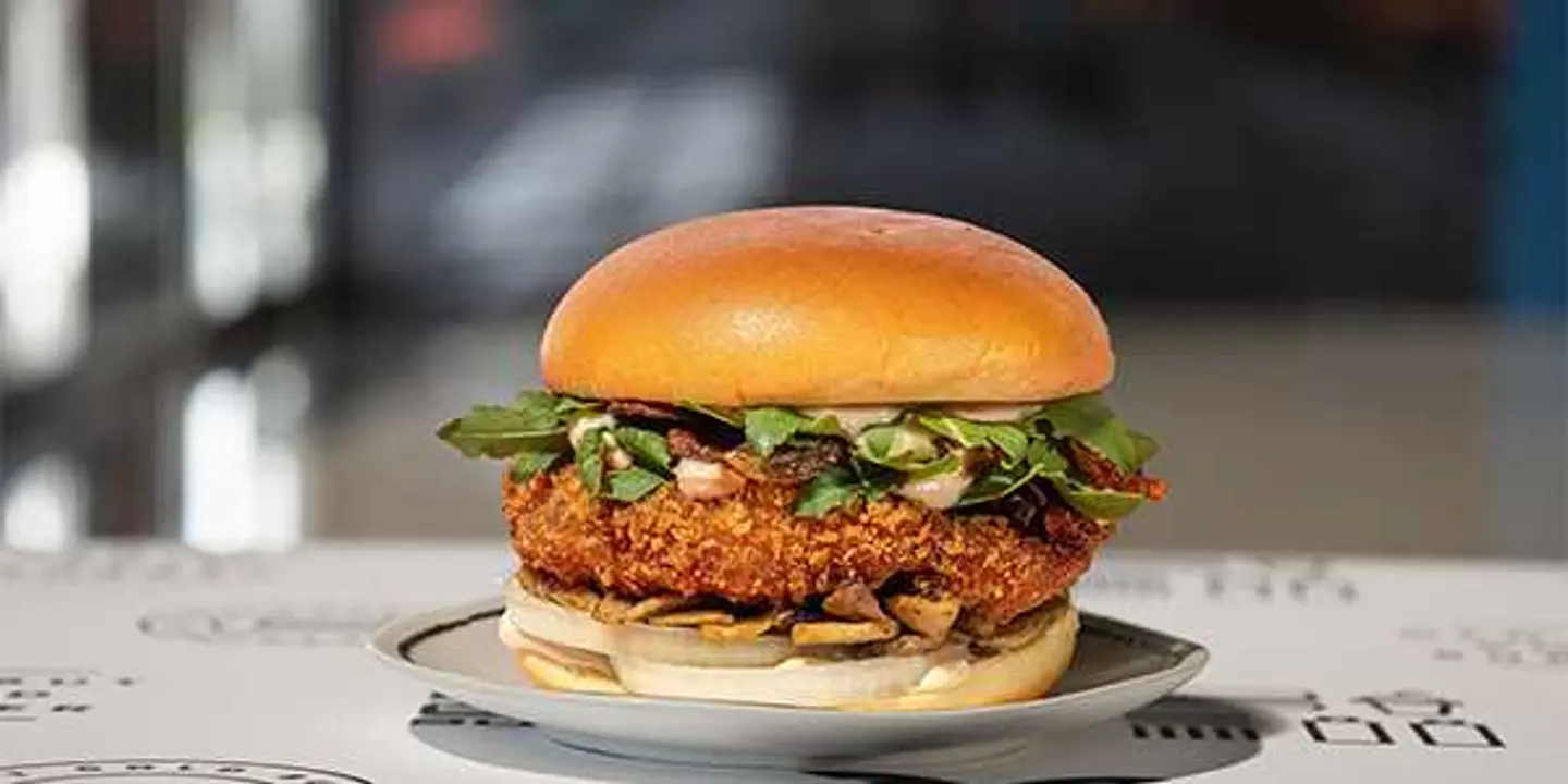 Truffle Fried Chicken Burger