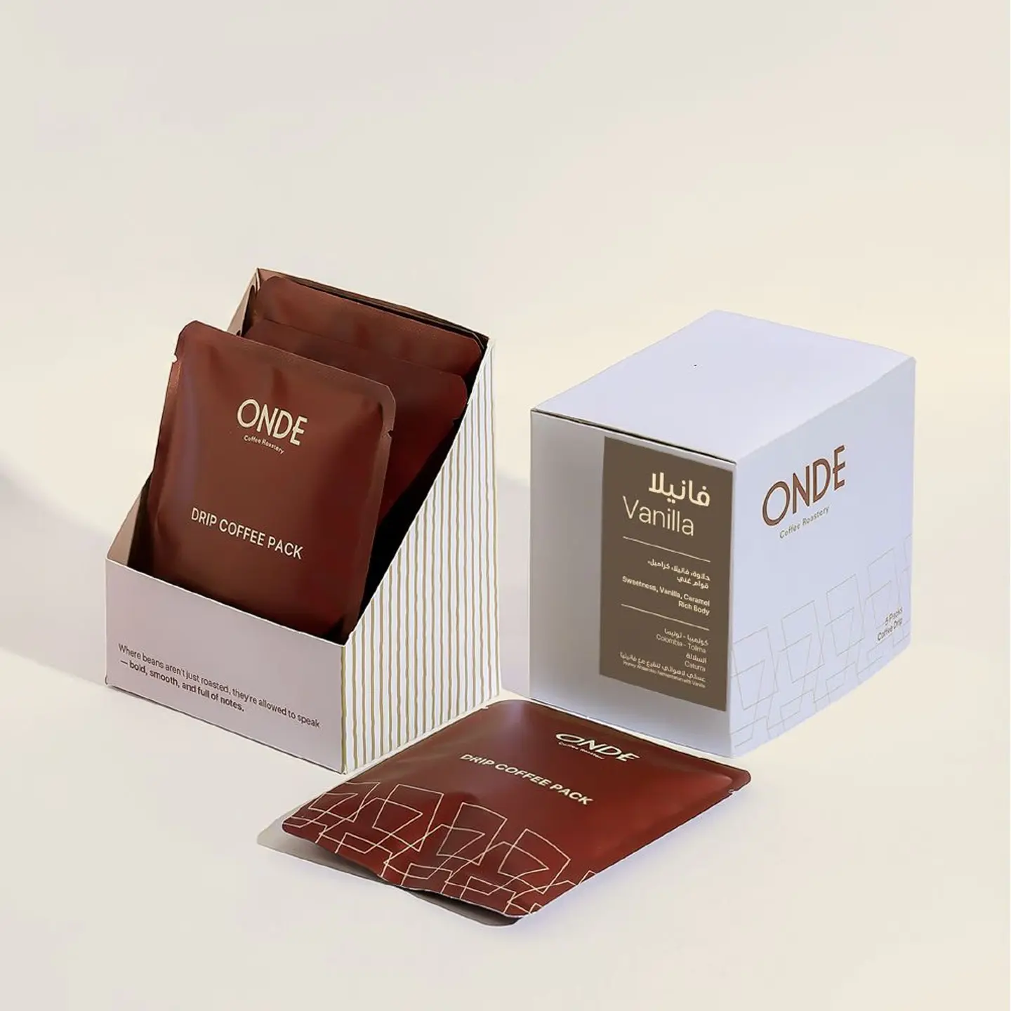 Coffee Packs Vanilla Colombian