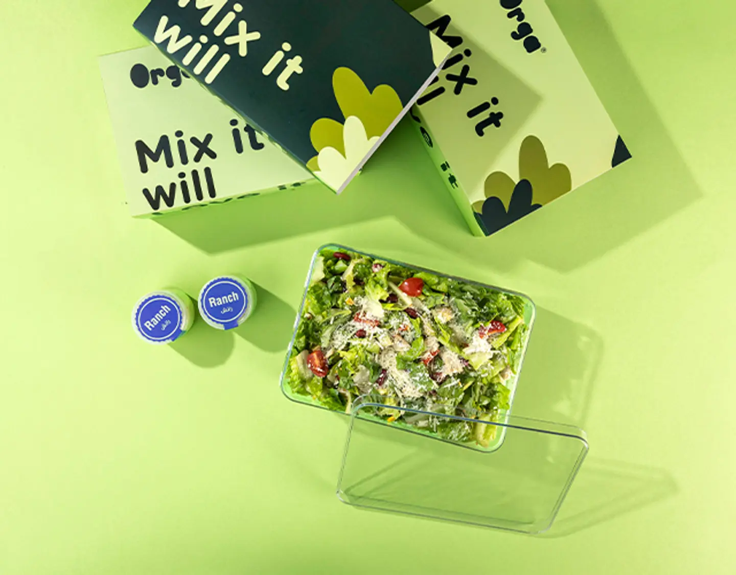 Large Avocha Salad Box