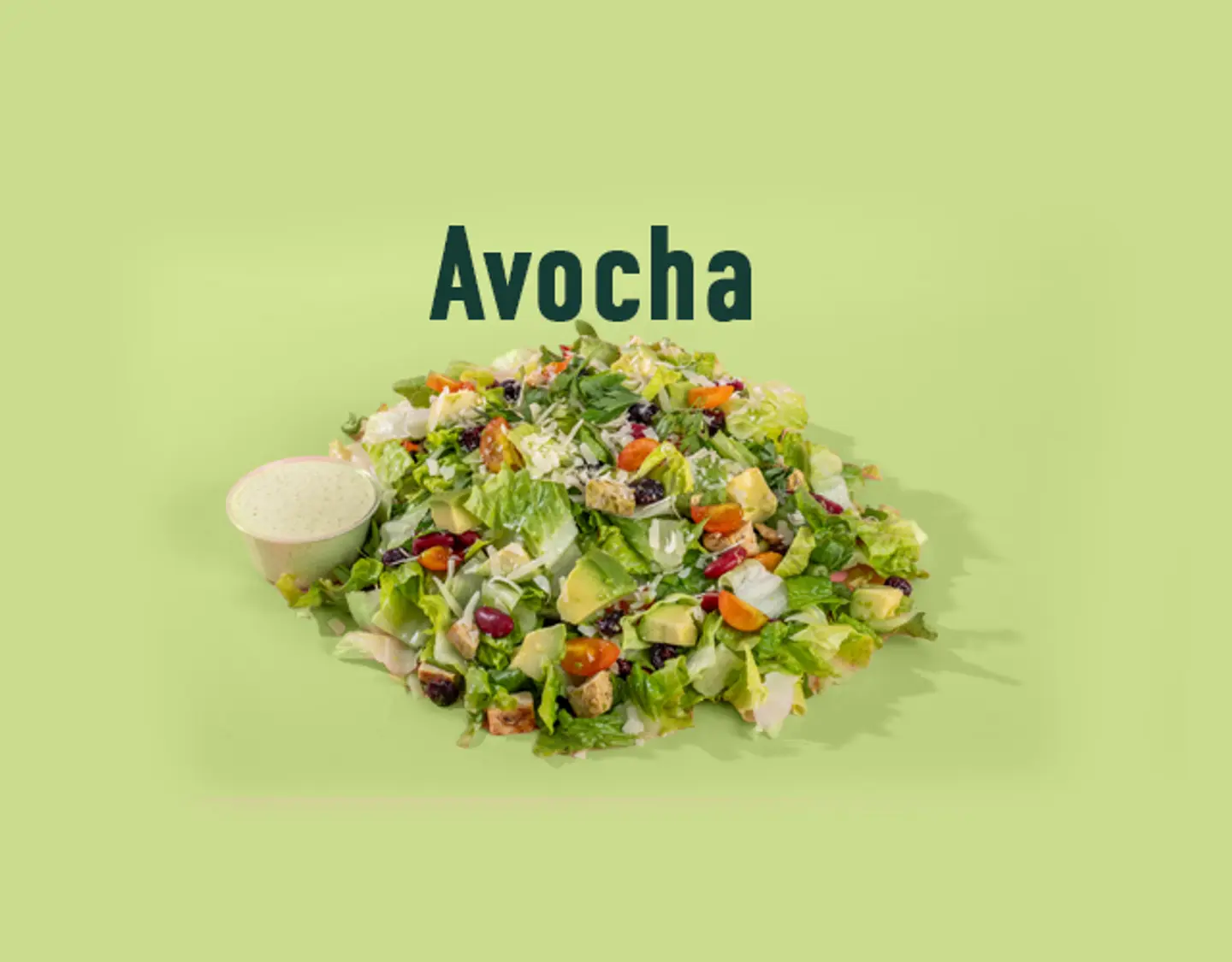 Medium Avocha Salad
