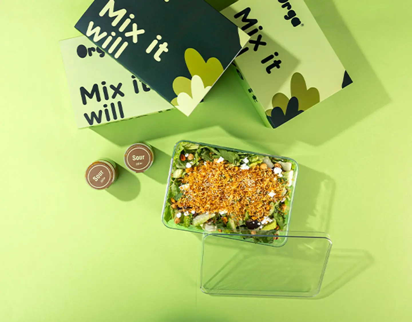 Large Queen Salad Box