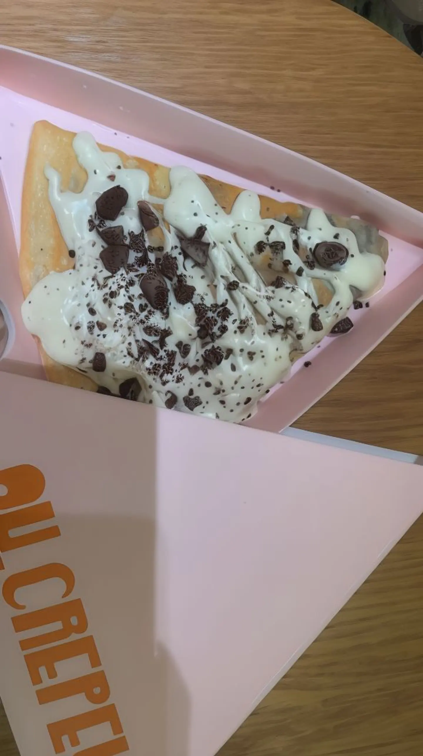 Cookies And Cream Crepe
