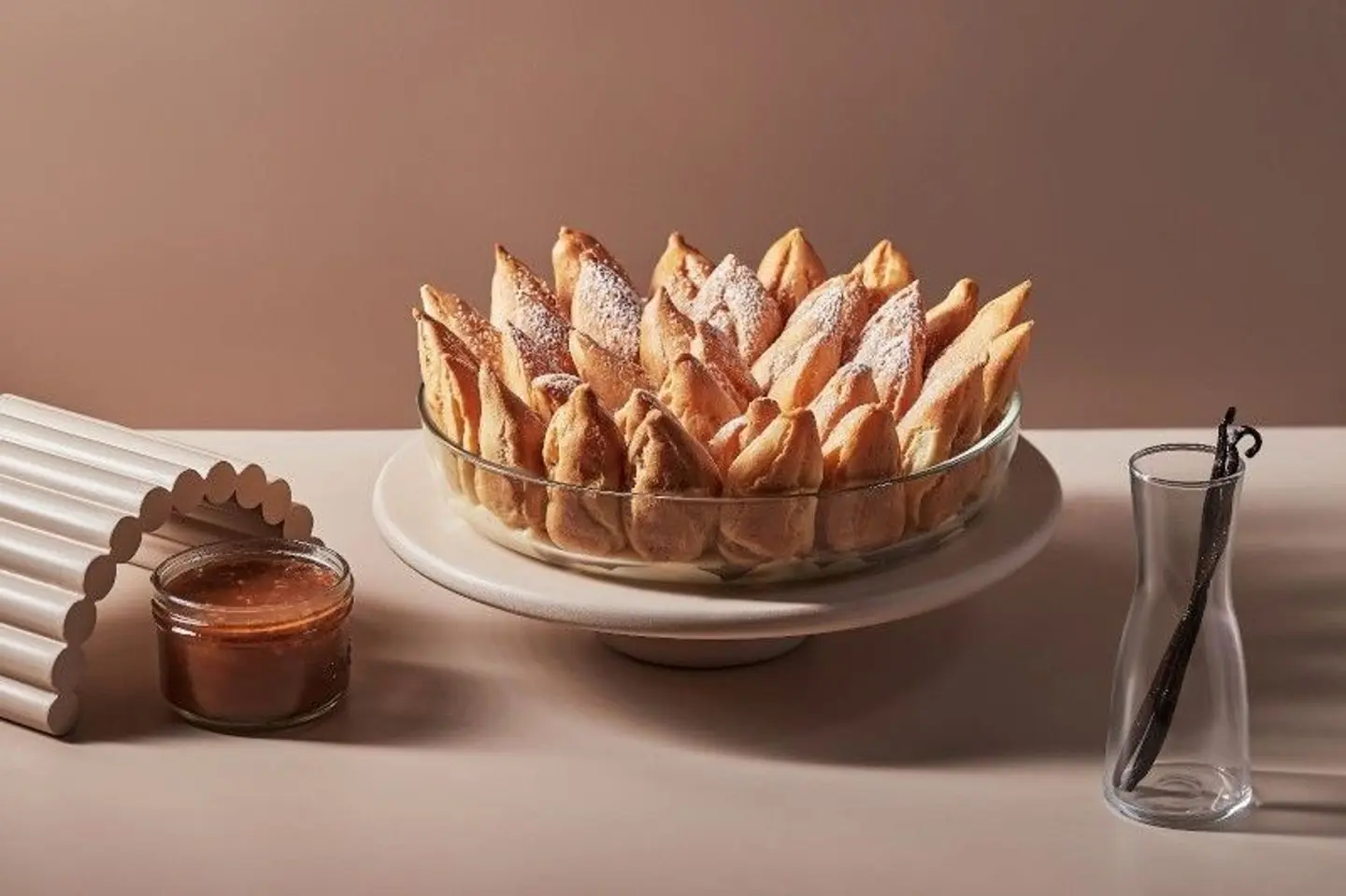 Vanilla Cheesecake Profiteroles