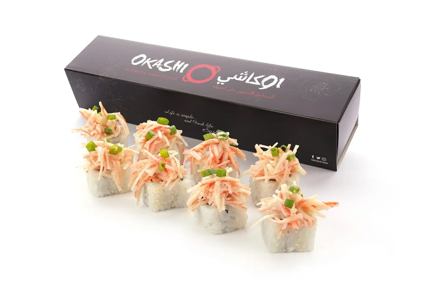 Crazy California Rolls 8 Pieces