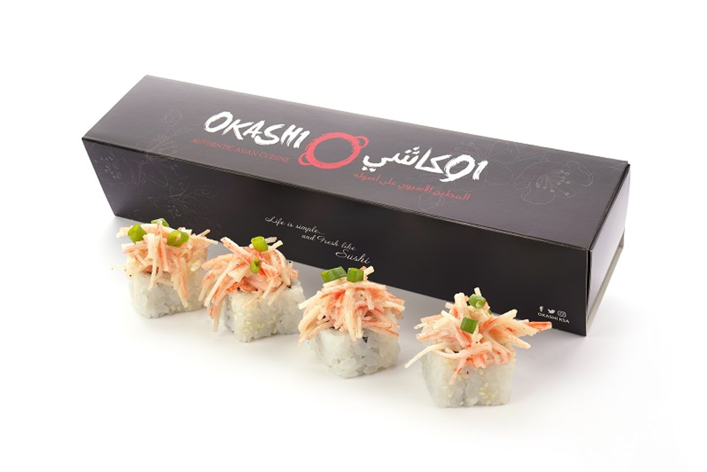 Crazy California Rolls 4 Pieces