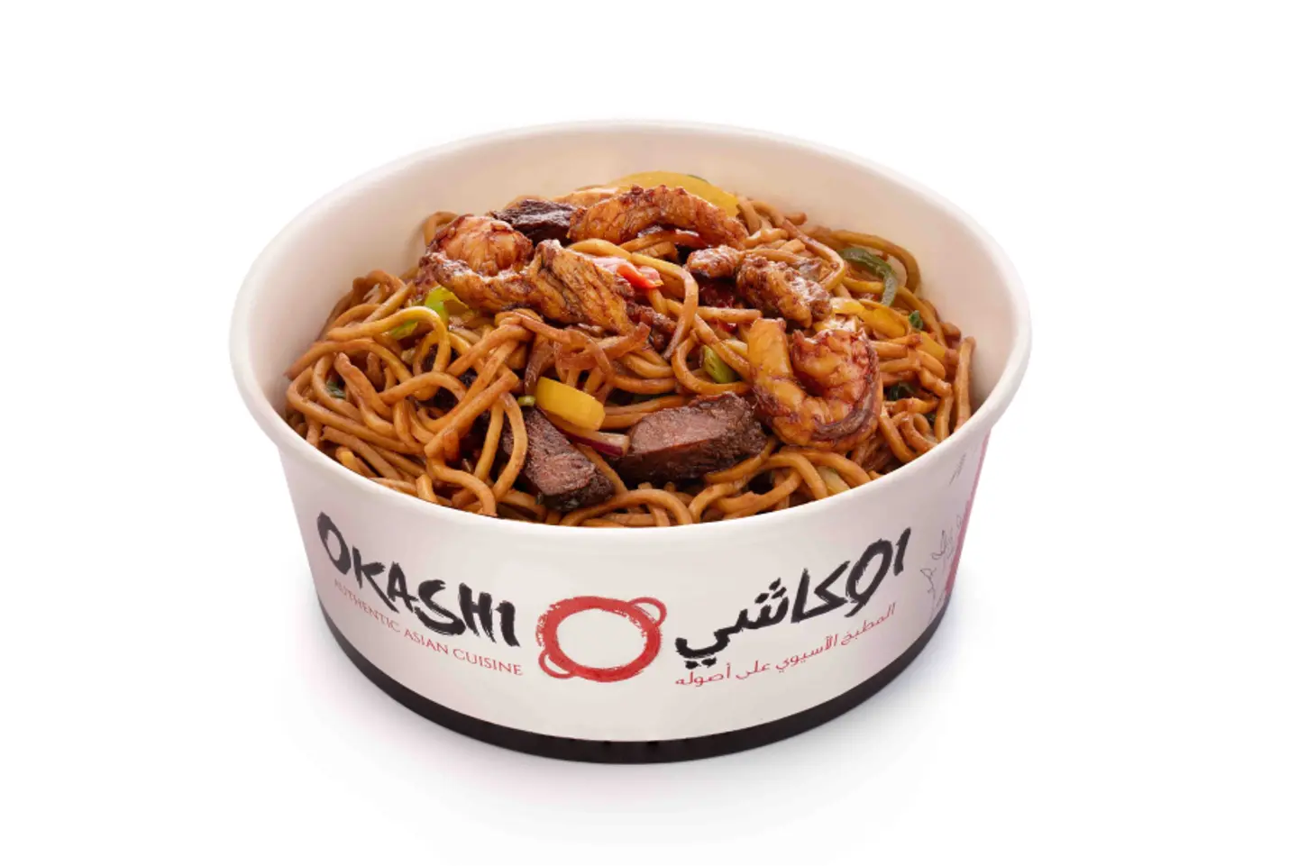 النودلز السنغفورية مكس