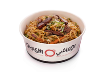 اويستر نودلز مع اللحم البقري