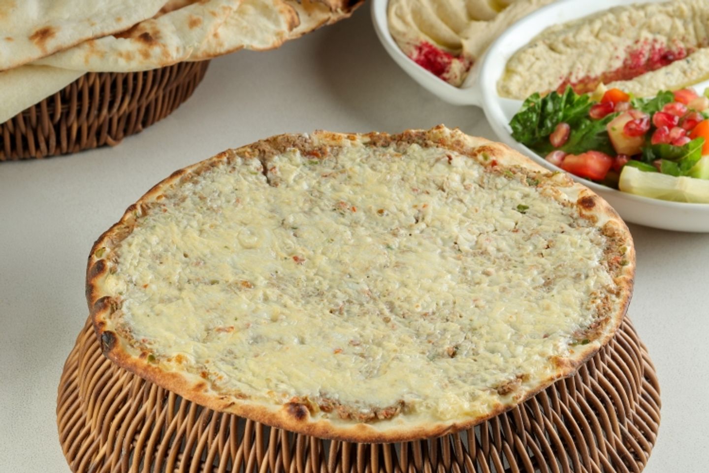 لحم بالجبن