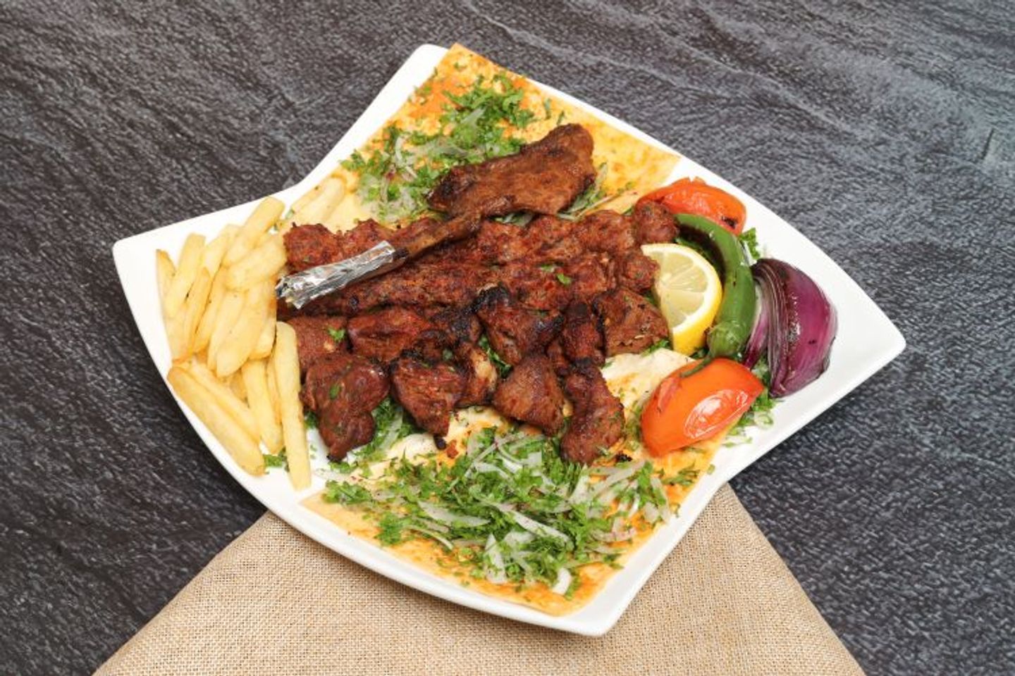Mixed Meat + Pieces Of Feathers
